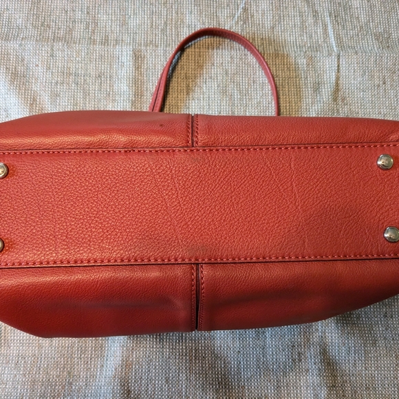 Tumi Leather Tote Shoulder Bag Like with Dust Bag - Picture 8 of 16